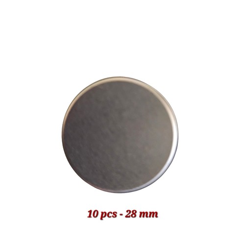 Silver metal screw cup for - screw,