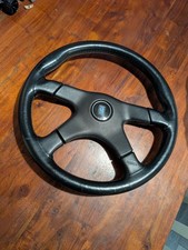 Nardi Torino Gara 4 Leather Steering Wheel Black
