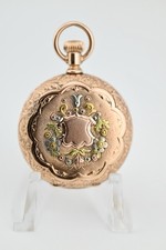 Waltham 1890 9j 0s Solid Gold Fancy Case 