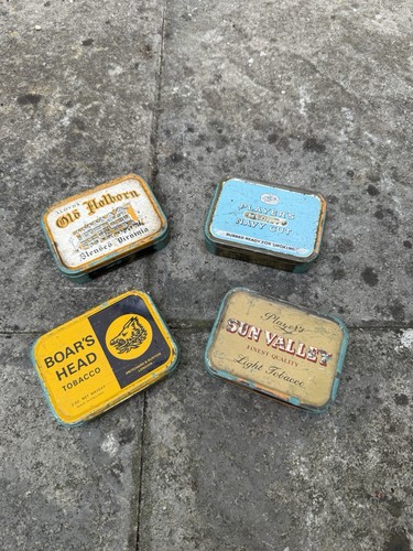 Tobacco tins job - tobacco,