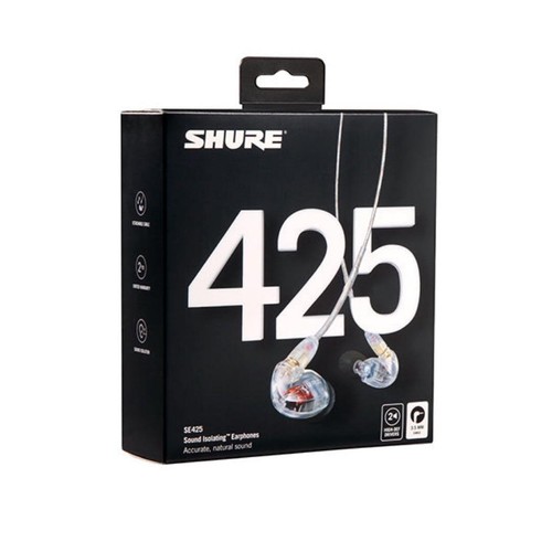 Shure se425 sound isolating - sound,