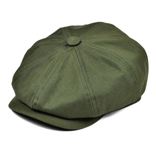 Men cotton newsboy cap 8 - cotton,