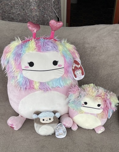 New squishmallow bigfoot plush - squishmallow,