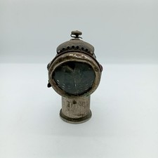 Antique French LUXOR Acetylene / Carbide Motorcycle Bike Lamp for Restoration.