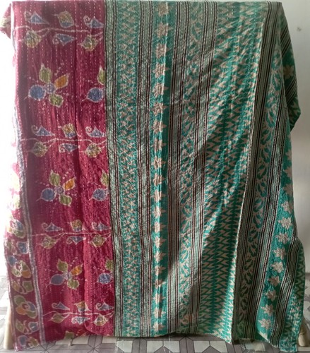 Indian handmade quilt vintage - indian,