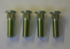 3/8 WHEEL STUDS X 4  TRAILER
