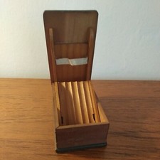 Vintage/Antique Wooden Cigarette Box