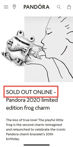 New pandora 2020 limited - 2020,