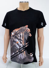 Marcelo Burlon Mens T-Shirt Size M Meduim Black Short Sleeve Top VGC