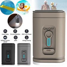 Mini Electric Air Pump USB Rechargeable Inflate Deflate Camping Bed Mattress UK