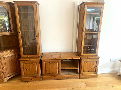 Set freestanding wood - set,