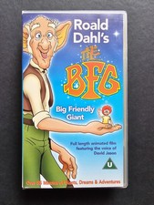 Roald Dahl's The BFG Film VHS Video David Jason