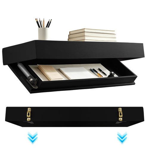 Hidden compartment wall shelf - wall,