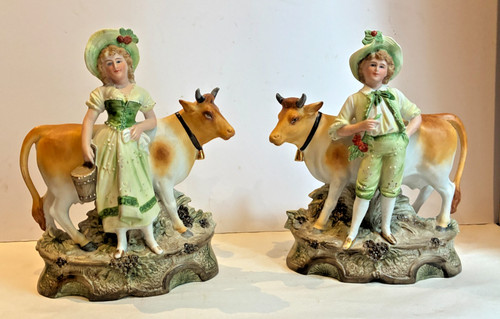 Antique bisque porcelain - antique,