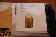 25Litre Waterproof Packsack Rolltop Drybag Rucksack Bag for Sailing, Cycling etc
