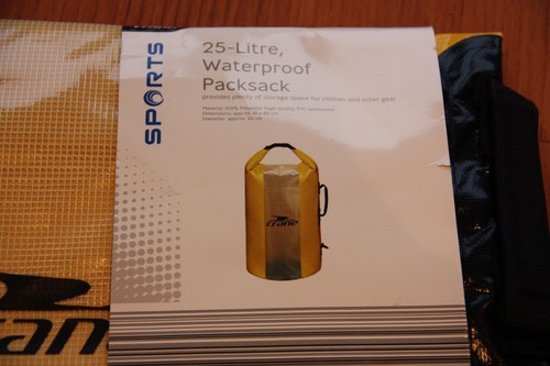 25litre waterproof packsack - waterproof,