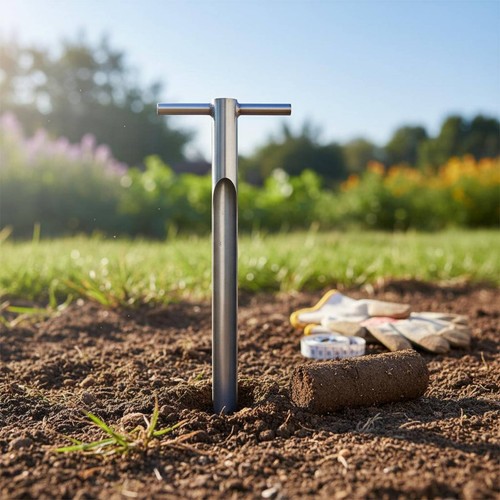 Manual soil auger easy use - soil, to