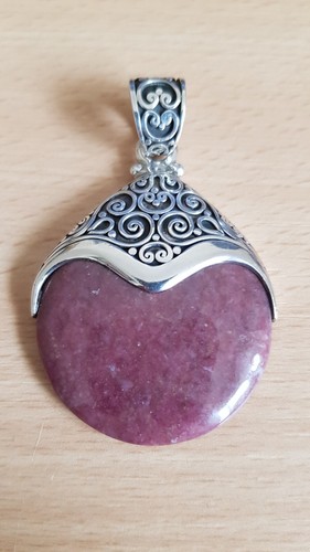 Large dark pink rhodonite - large,