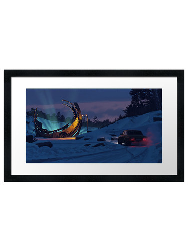 December salvage framed - salvage, wall