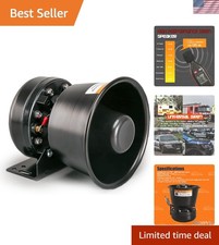 Alloy Steel 200W Siren Speaker