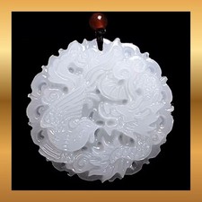 White Jade Phoenix & Dragon