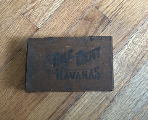 Antique one cent - one, havana