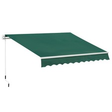 Outsunny Manual Retractable