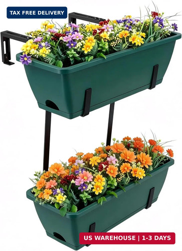Balcony planters railing - planters,