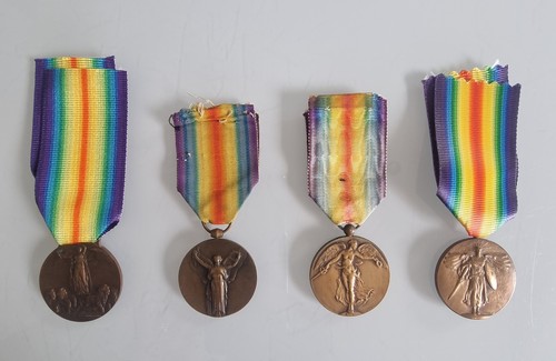 Ww1 victory medals - ww1,