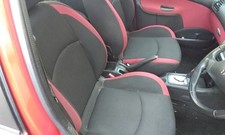 Peugeot 206 1.6l 5dr Full Set Of Seats, Drivers Passenger Rear, Red / Black