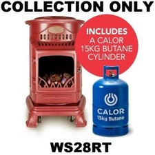 NEW PROVENCE COMPLETE WITH CALOR BUTANE GAS FULL 15KG BOTTLE & REG MOBILE HEATER