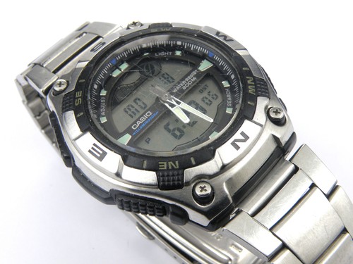 Gents casio aqw 100 - tide, graph