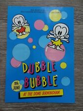 PAUL NELSON DUBBLE BUBBLE A4 RAVE FLYER 11/06/92 AT THE DOME BIRMINGHAM