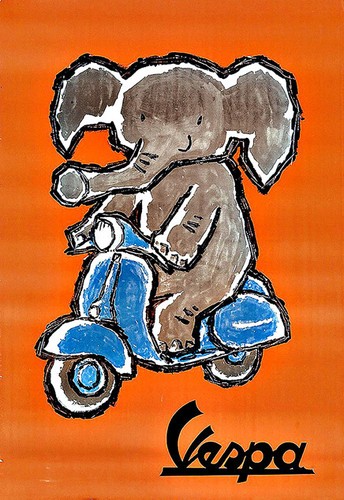 Art vespa scooters scooter - scooters,