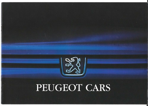 Peugeot range 1995 - range, 1995-96