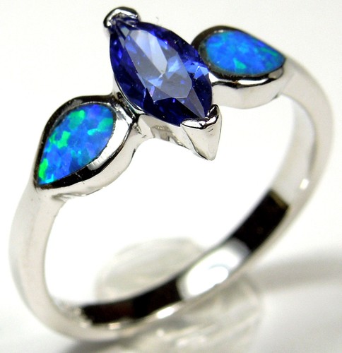 Tanzanite blue fire opal - tanzanite,