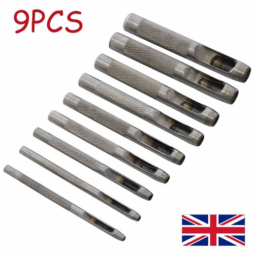 9pcs hollow hole punch - 9pcs,