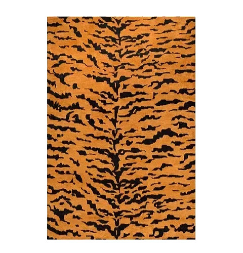 Hand tufted tiger - hand, wool