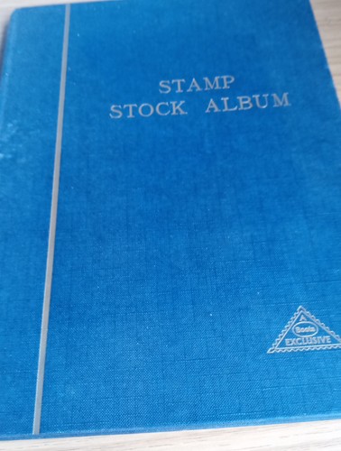 Stamp album collection with - album,