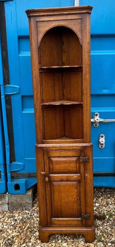 Vintage oak corner - vintage, cabinet