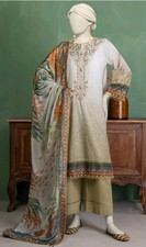 Junaid Jamshed J. Lawn 3 Pc