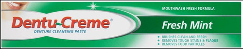 Dentu creme denture toothpaste - denture,