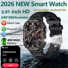Military GPS Smart Watch Men