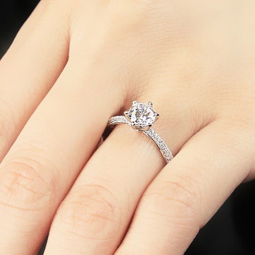 Engagement ring igi gia lab - igi,