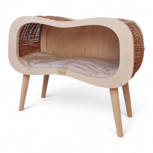 Infinity wicker cat - wicker, bed