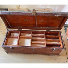 Antique Wooden Tackle Fishing