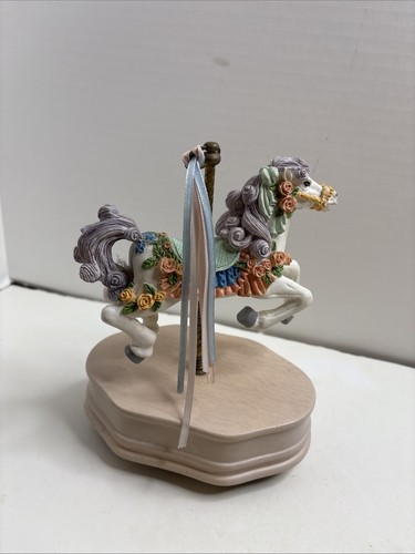 Vintage revolving horse - vintage,