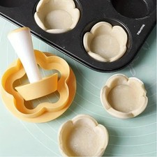 Flower Pastry Dough Tamper