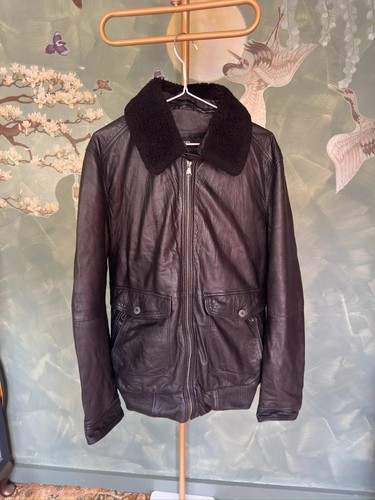 Hugo boss leather aviator - boss,