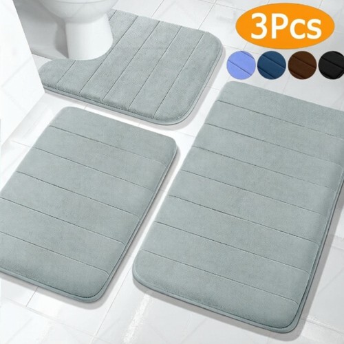 Memory foam bath mat pedestal - memory,